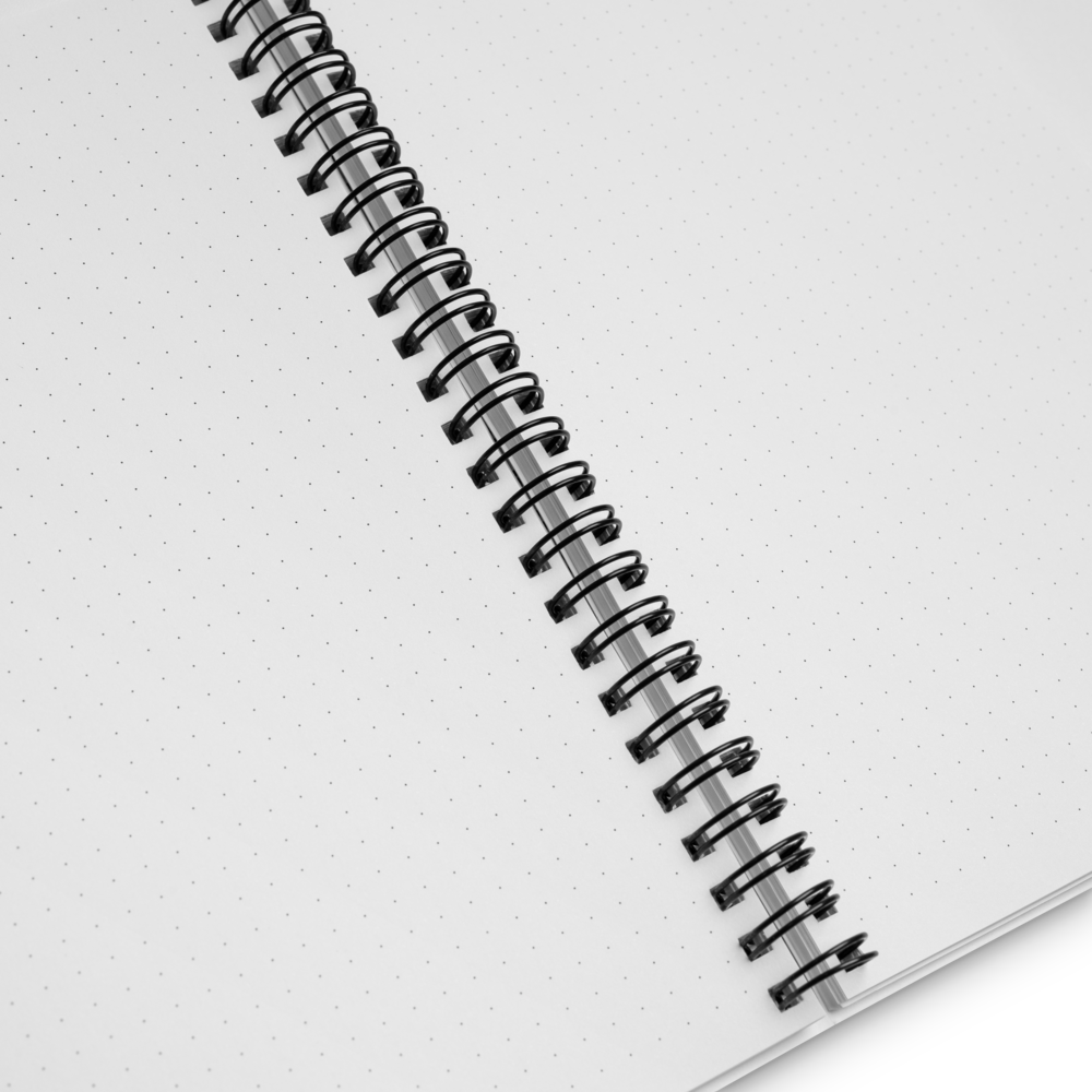 Golden Confidence Spiral Notebook (PRE ORDER: SHIPPING BEGINS 01/06/25)